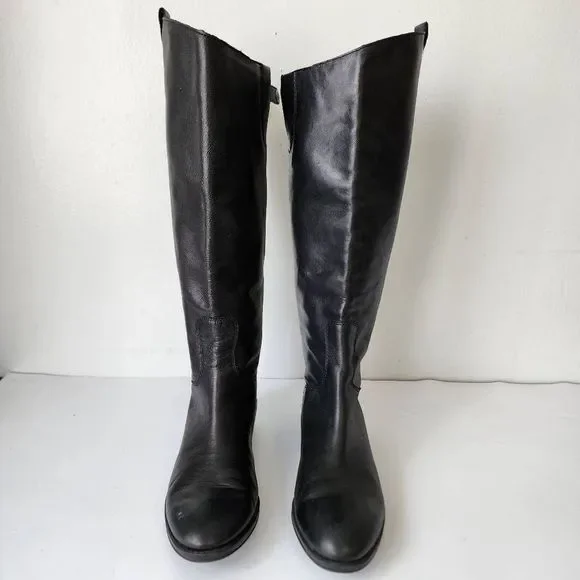 Sam Edelman Penny Leather Riding Boots - Picture 2 of 8